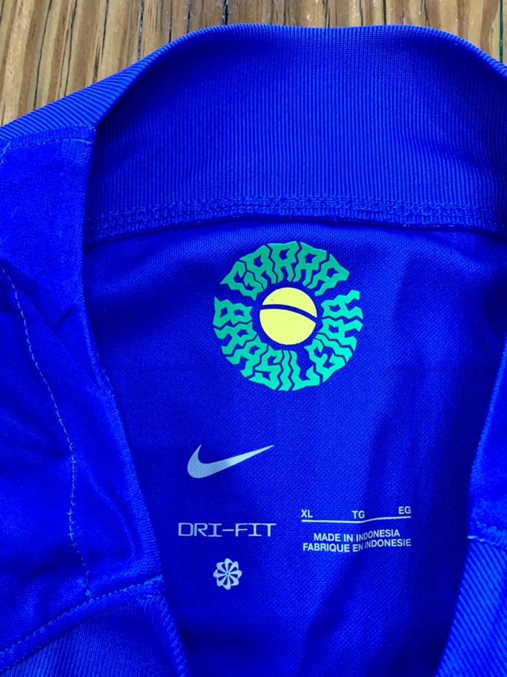 Brazil Vini  Jr. Nike 2022 2023 Away Jersey Dri-Fit Adv Size XL DN0617-433 # 20 - Picture 5 of 12